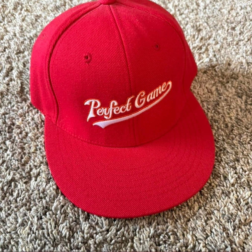 Perfect Game Red Baseball Cap - Perfect Game Brand